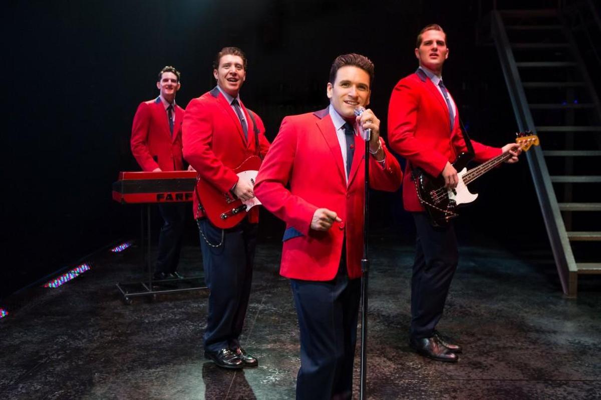 “Jersey Boys” tells the story of Frankie Valli and the Four Seasons.