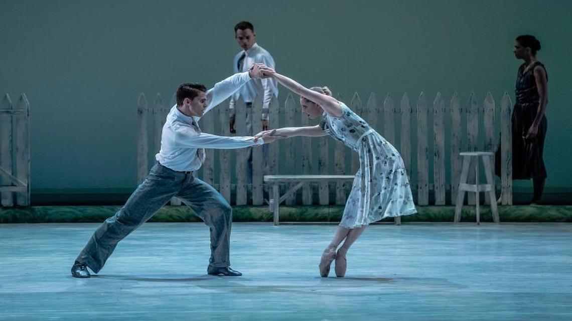 Dancers Molly Wagner and Humberto Rivera Blanco in “The Lottery.”