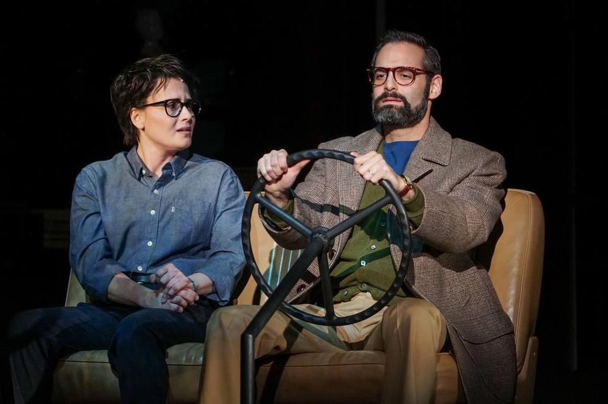 Broadway’s “Fun Home,” based on Alison Bechdel’s graphic novel about growing up with a troubled father, runs without an intermission. The Kansas City Repertory Theatre’s production played through Feb. 16 and starred Lauren Braton and Jonathan Raviv.