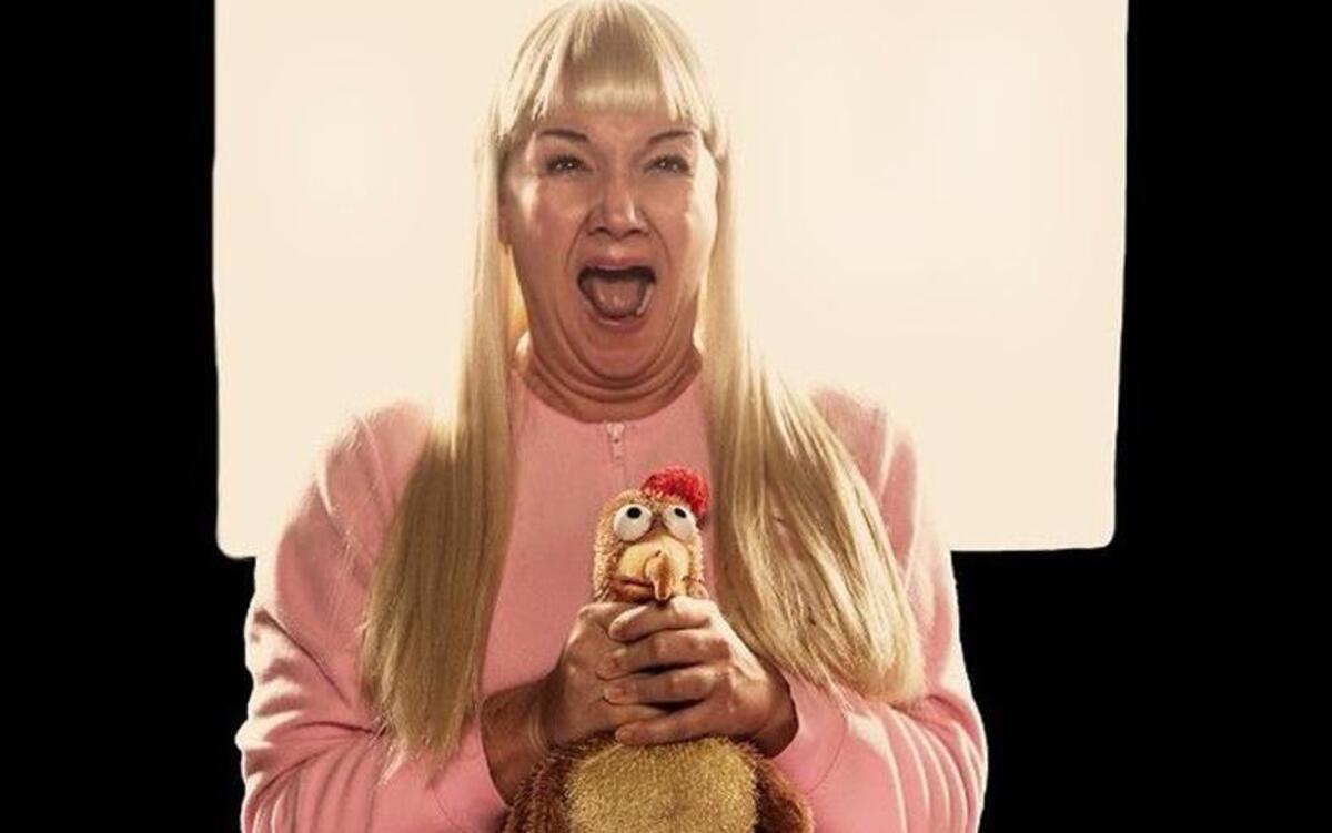 
Jessica Dressler in “Poultry-geist.”
