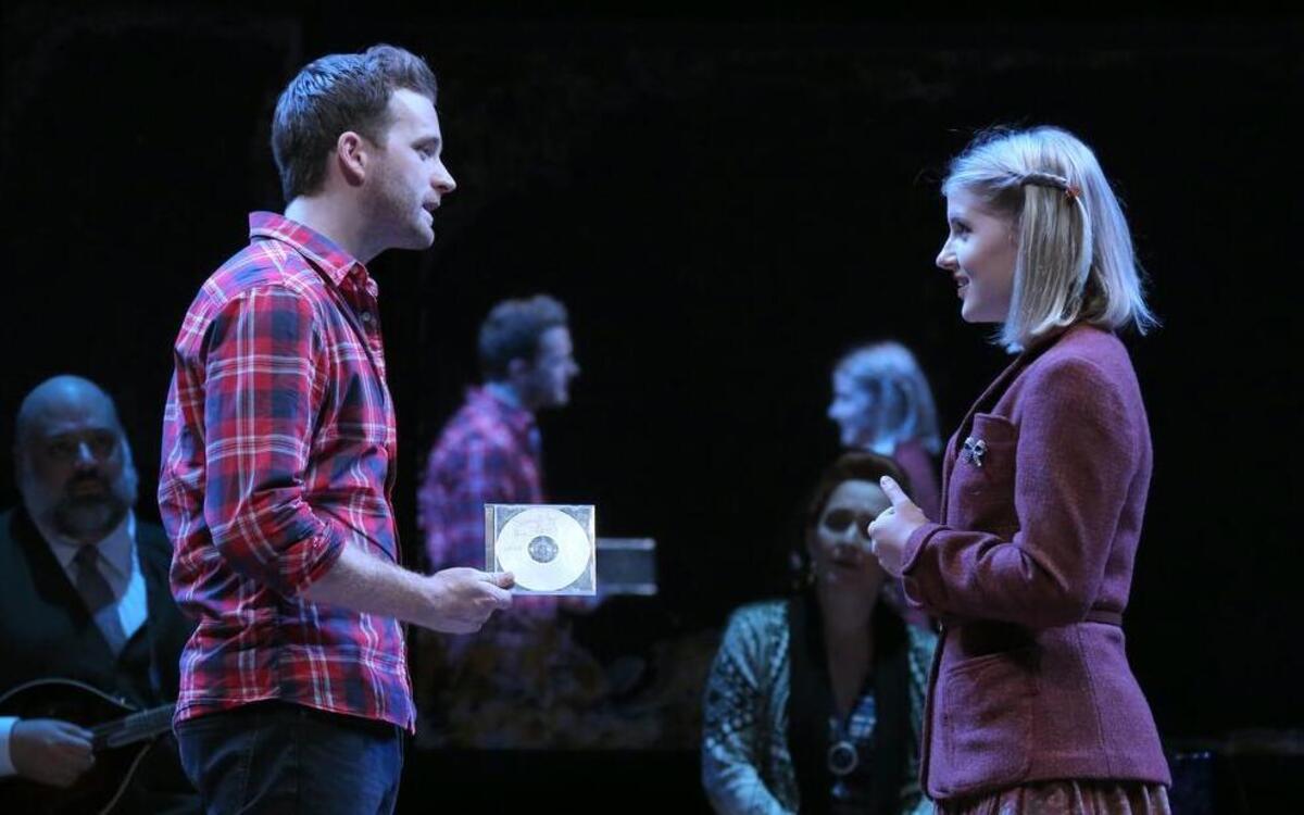 
Stuart Wad and Dani de Waal play songwriters who fall in love in “Once.”
