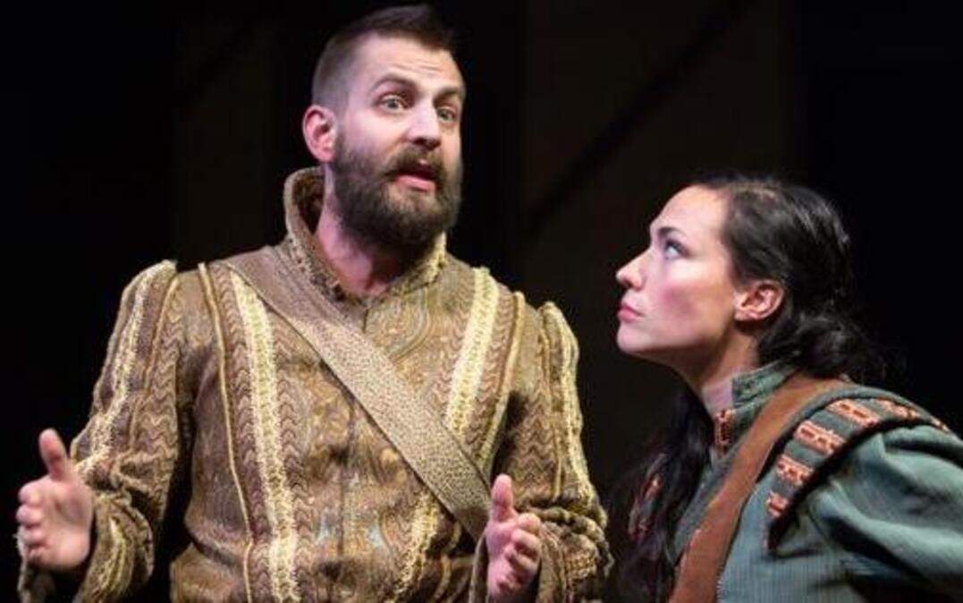 
Rusty Sneary and Vanessa Severo, who performed in Kansas City Actors Theatre’s production of “Rosencrantz and Guildenstern Are Dead,” are known to attract an audience.
