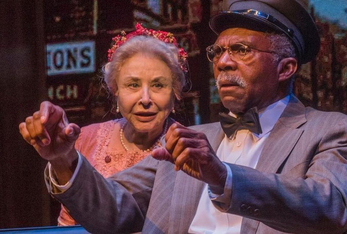 Michael Learned and Charlie Robinson met two years ago when they starred in the New Theatre's production of "Driving Miss Daisy."