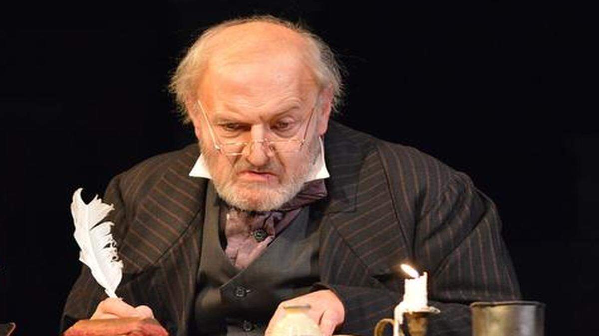 
Gary Neal Johnson returns as Ebenezer Scrooge in KC Rep’s annual staging of “A Christmas Carol.”
