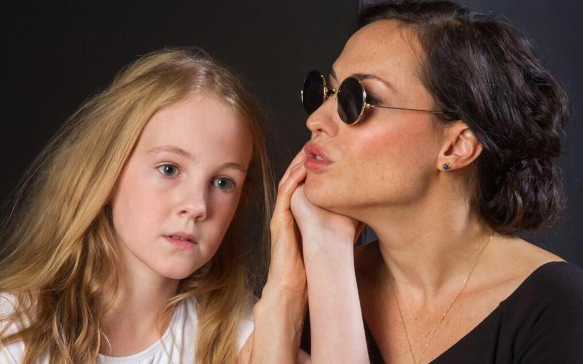 
Josephine Pellow (left) plays Helen Keller and Vanessa Severo is Annie Sullivan in “The Miracle Worker” at the Coterie.
