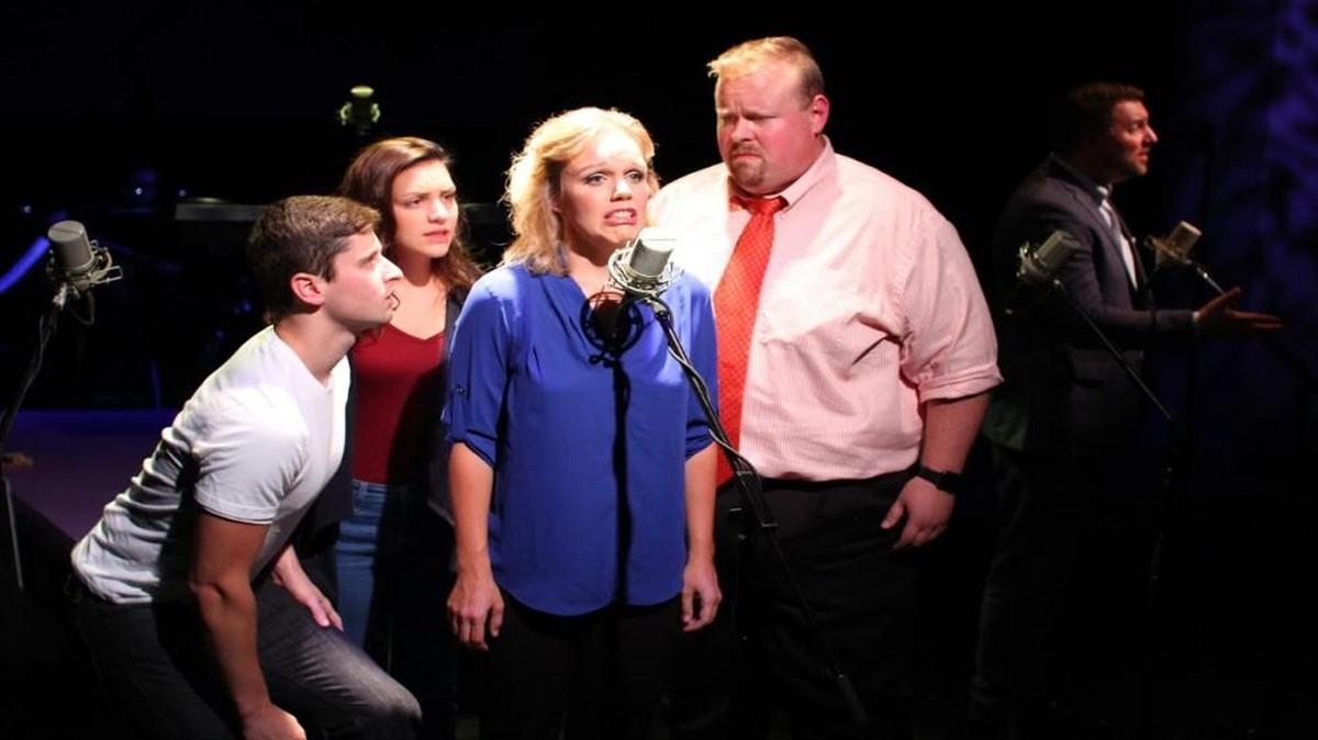 Diana (Ashley Pankow) suffers from bipolar disorder, and her family (from left, Corbin Williams, Paris Naster and Ben Gulley) suffers with her.