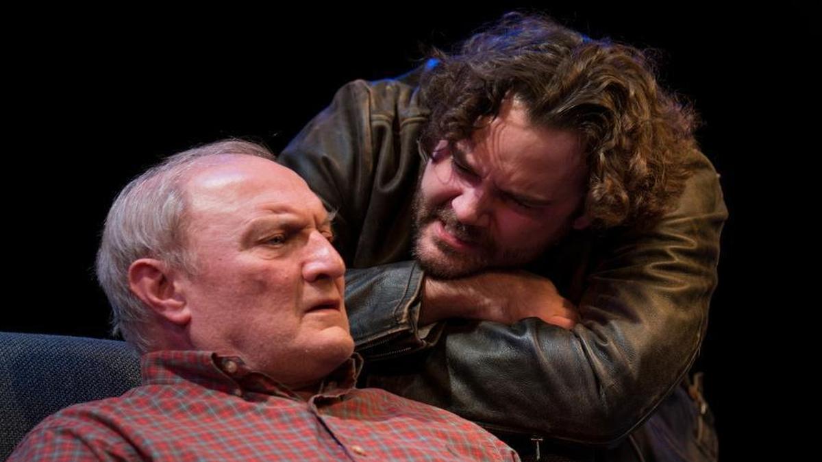 Gary Neal Johnson plays Salter, who is confronted by Matthew Joseph Schmidli as Bernard No 2.