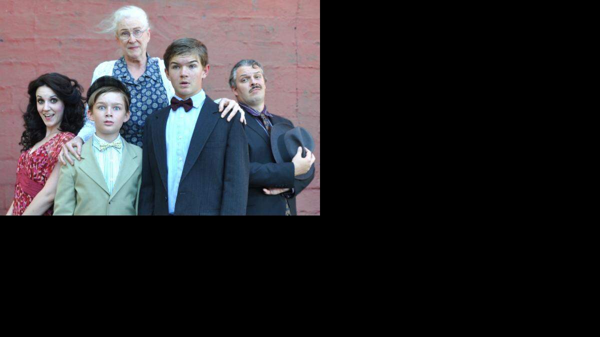 
The “Lost in Yonkers” cast, from left: Bonnie Griffin, Whitaker Hoar, Marilyn Lynch, Zack Hoar and Scott Cox
