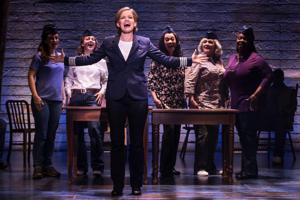 An earlier version of Broadway’s “Come From Away” had an intermission, but producers pushed to drop it so the show would better reflect the true story it’s based on: passengers stranded in Newfoundland on 9/11. The musical played at Kansas City’s Music Hall last month.
