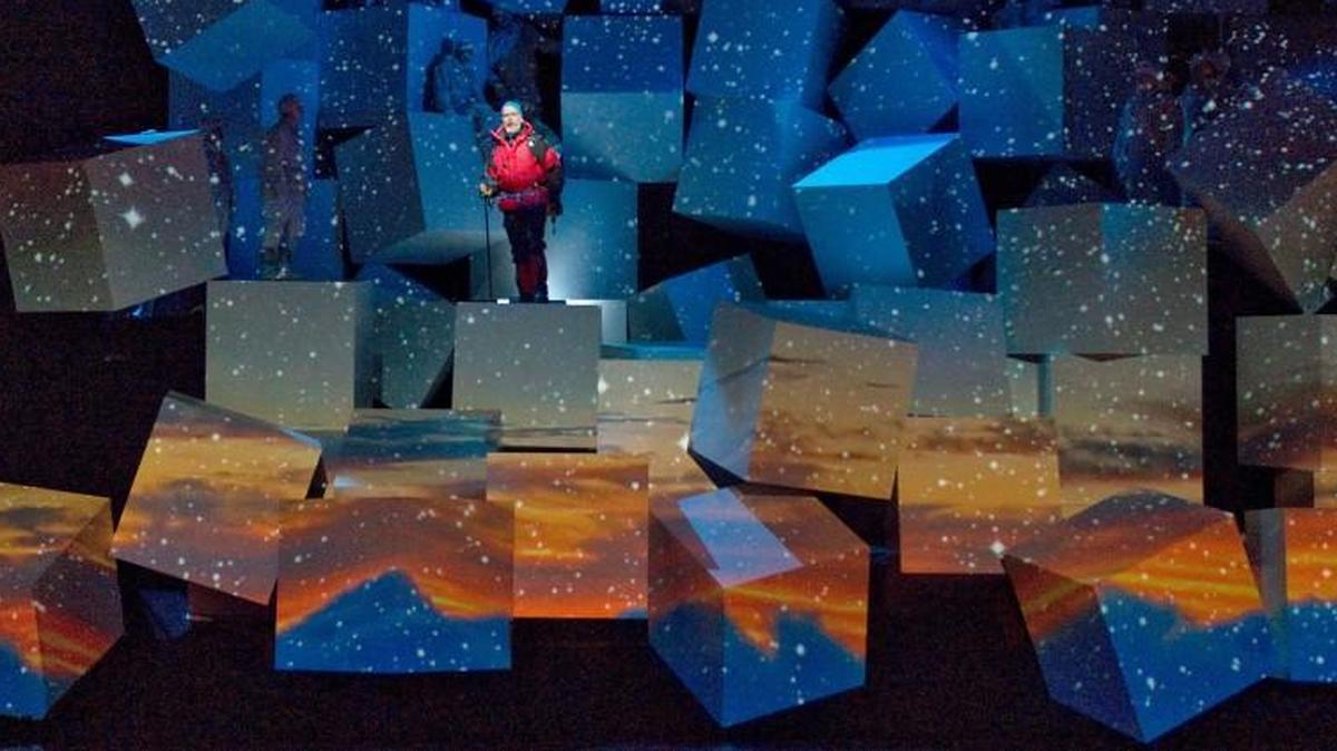 When the Lyric Opera of Kansas City stages its production of “Everest,” it will use the same set and projection design as the Dallas Opera, where it premiered in 2015. The Lyric is only the second company to stage “Everest,” based on the real-life expedition in which eight climbers died when they were caught in a blizzard.