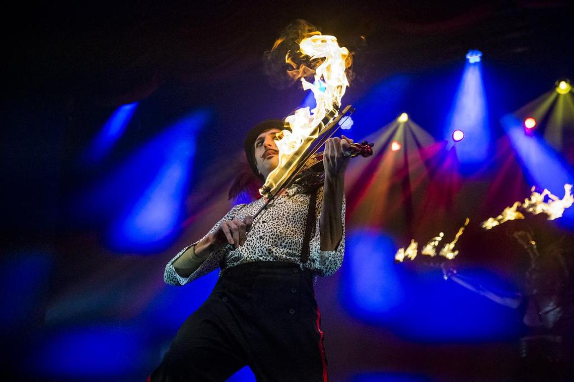 “Sensatia” tells the tale of a violinist and a mechanical ballerina who discover a fantasy cabaret.