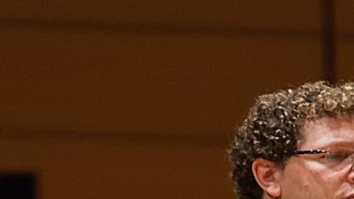 Kansas City Symphony’s concertmaster Noah Geller was a soloist at the show.
