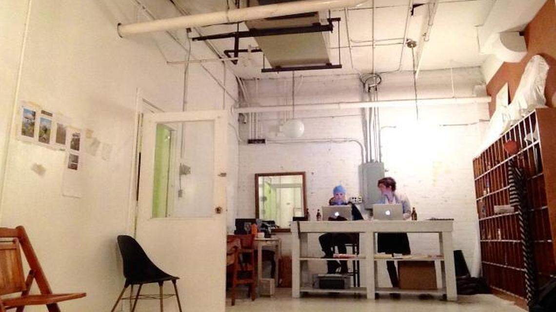 
Heidi Van and Peregrine Honig share a new space called the White Room at the Fishtank Performance Studio.
