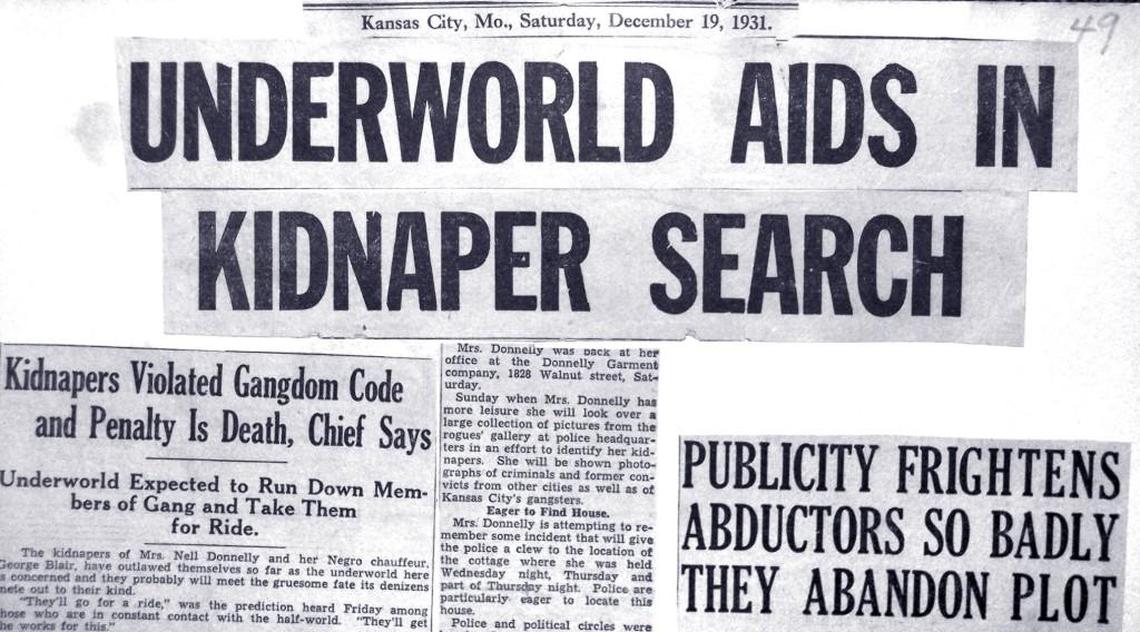 When James A. Reed learned that Nell Donnelly had been kidnapped, he contacted the Kansas City underworld to gain her freedom.