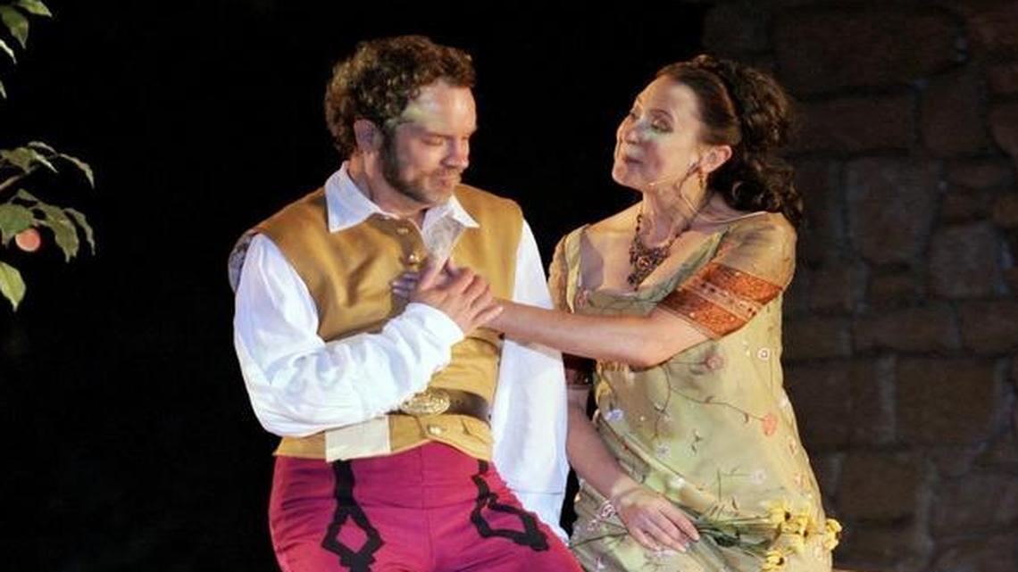 The last time Heart of America Shakespeare Festival presented “Much Ado About Nothing,” in 2005, David Fritts played Benedick and Melinda McCrary was Beatrice.