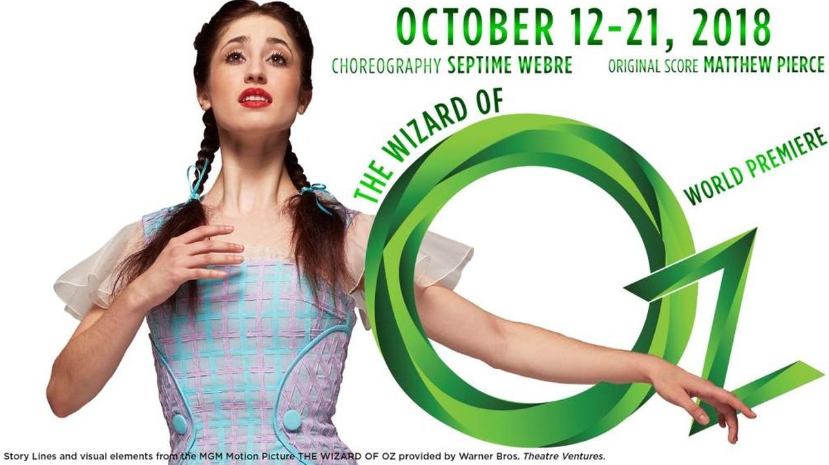 “The Wizard of Oz,” a new work originally planned for May, will land instead in October to kick off the Kansas City Ballet’s 2018-19 season.
