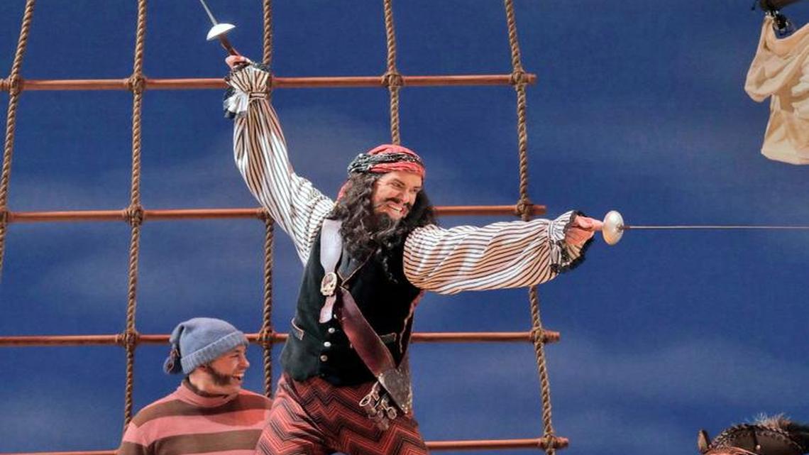 Kevin Burdette is featured in the Lyric Opera’s presentation of “Pirates of Penzance.”