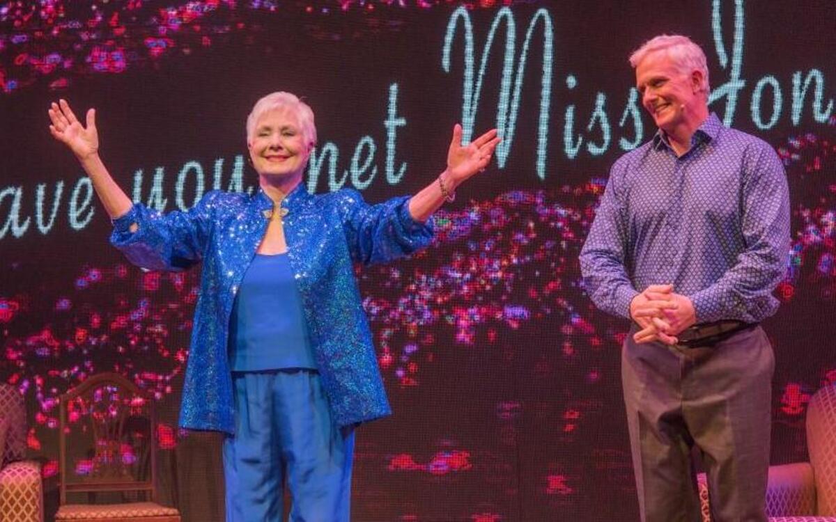 Shirley Jones and son Patrick Cassidy star in “Have You Met Miss Jones,” a musical retelling of Jones’ life and career since she had her break in the film “Oklahoma!” The show plays through Nov. 27 at the New Theatre Restaurant in Overland Park.