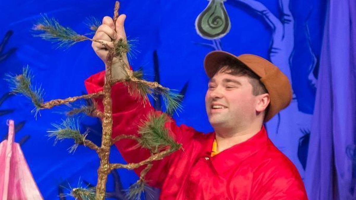 Steven Eubank as Charlie Brown in “A Charlie Brown Christmas.”