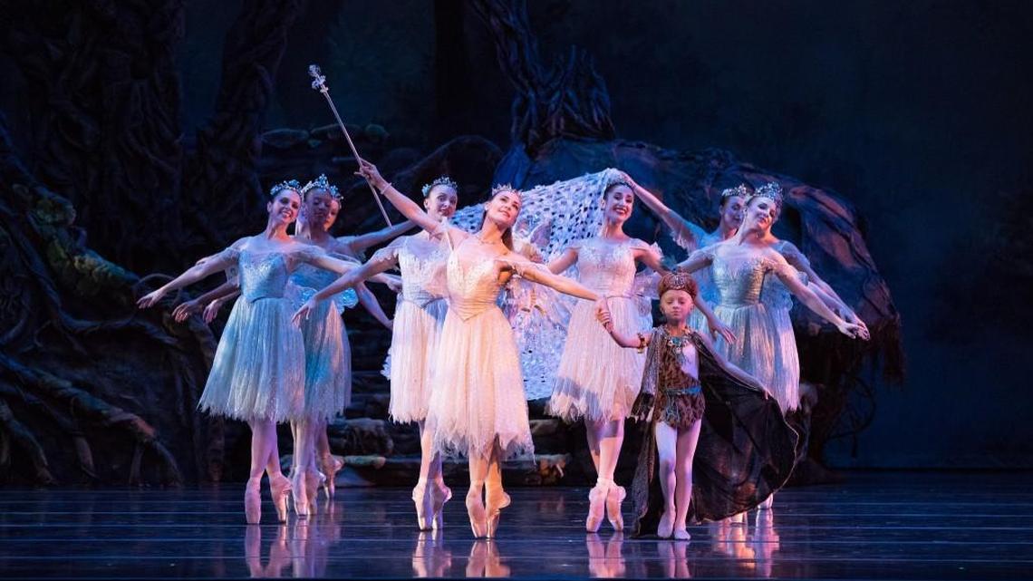 Kansas City Ballet presented “A Midsummer Night’s Dream” in the Kauffman Theatre on Friday, choreographed by Bruce Wells.