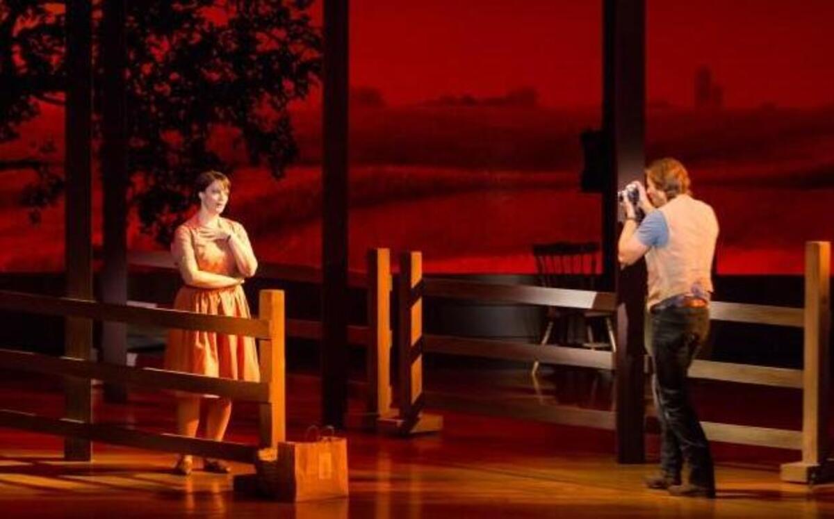 Robert James Waller’s 1992 romance, “The Bridges of Madison County,” became a movie and is now a musical. Elizabeth Stanley and Andrew Samonsky star at Starlight Theatre.