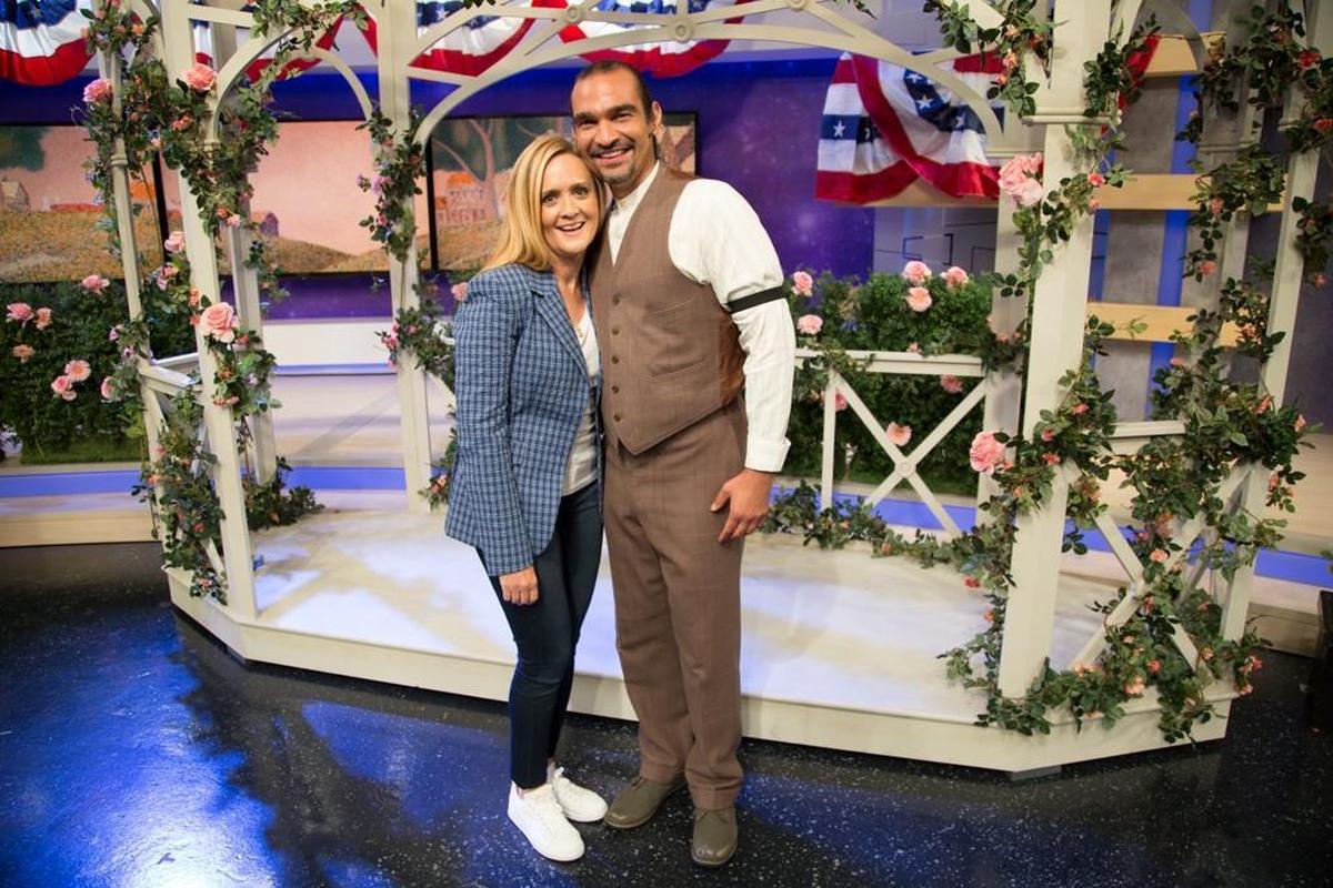 Samantha Bee and “Hamilton” actor Javier Munoz