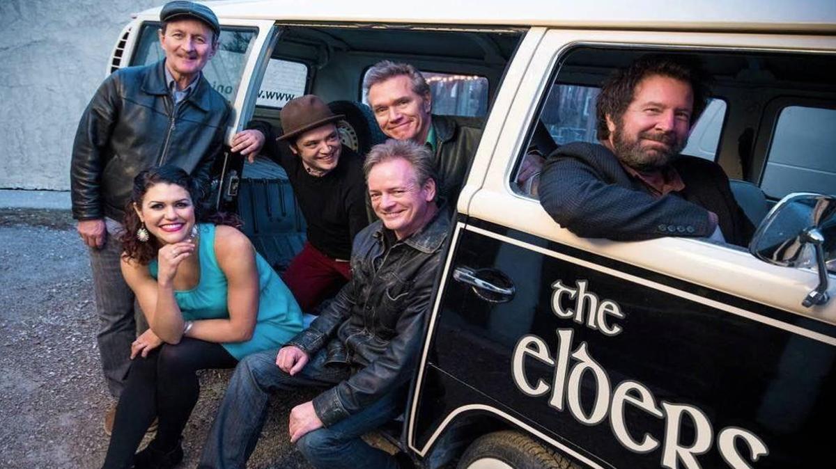 The Irish band the Elders will perform Saturday at SoJo Summerfest in Corporate Woods. Band members are (from left) Brent Hoad, Diana Ladio, Kian Byrne, Steve Phillips, Ian Byrne and Norm Dahlor.