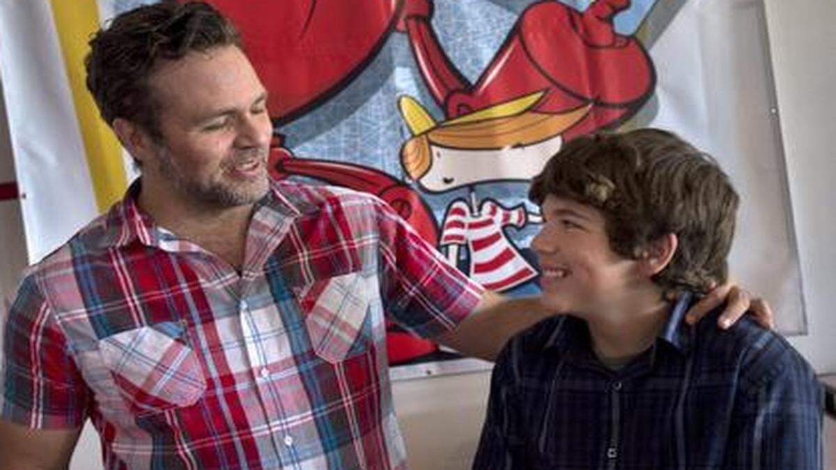 
“Kung Fu Robot” creator Jason Bays relies on his 12-year-old son Ashby to give him feedback on ideas. He knows within seconds whether things are a hit or miss with him. 
