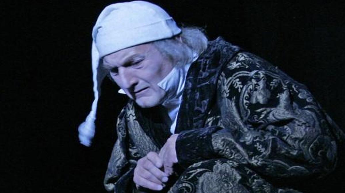 Gary Neal Johnson returns as Scrooge in the Kansas City Repertory Theatre’s “A Christmas Carol,” Nov. 20-Dec. 24.