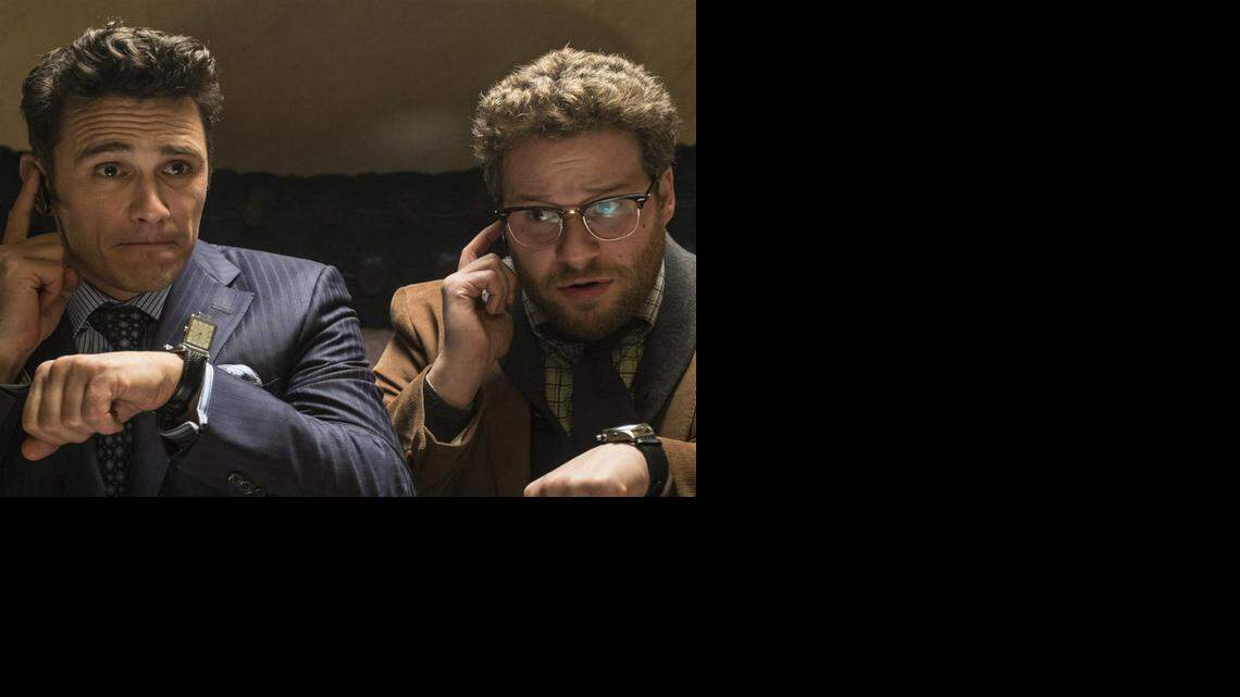 
James Franco and Seth Rogen in ‘The Interview’
