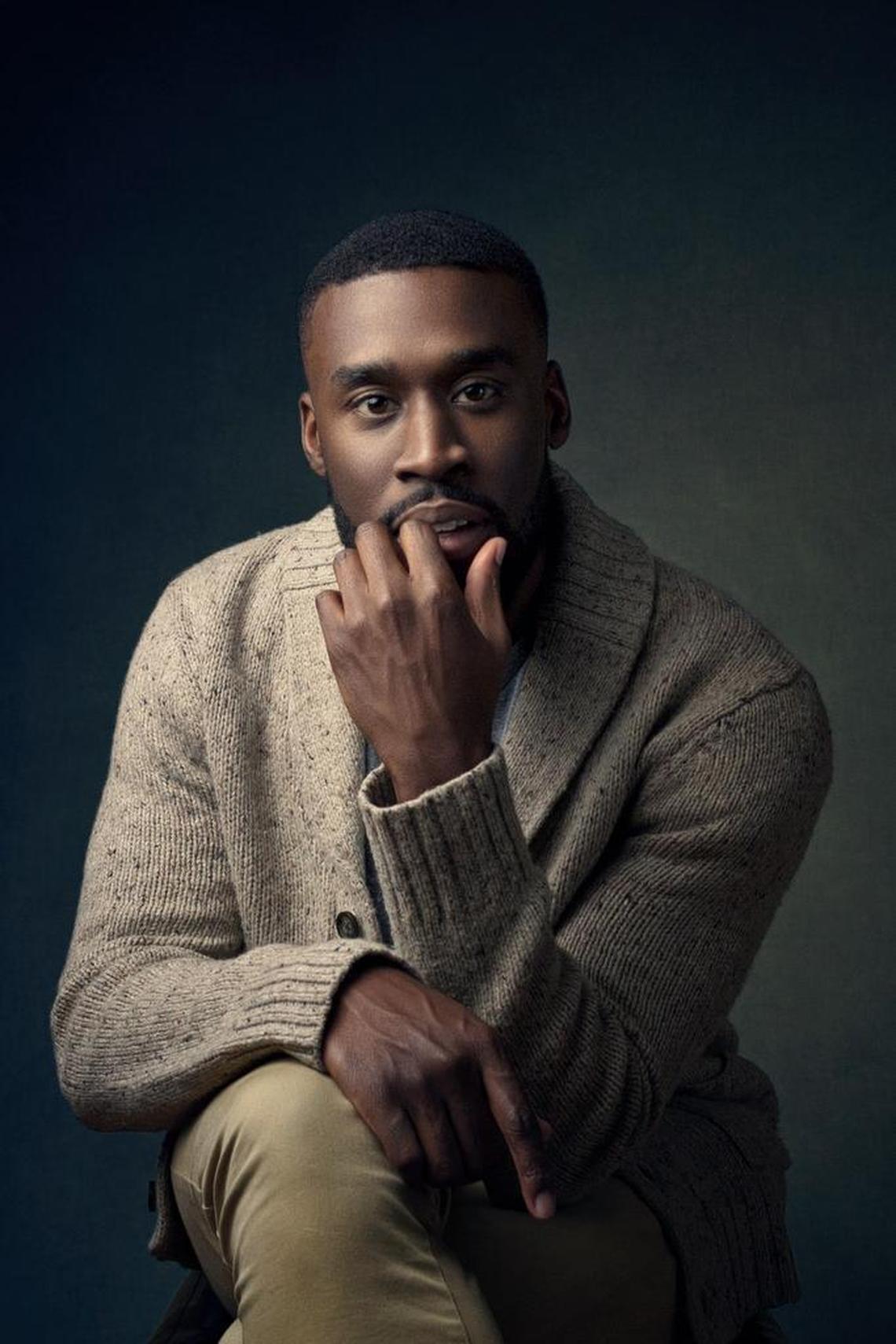 After being cast in “The Chi,” Morohunfola recently moved to Los Angeles to pursue more acting gigs: “I couldn’t be more excited. It feels like my time.”