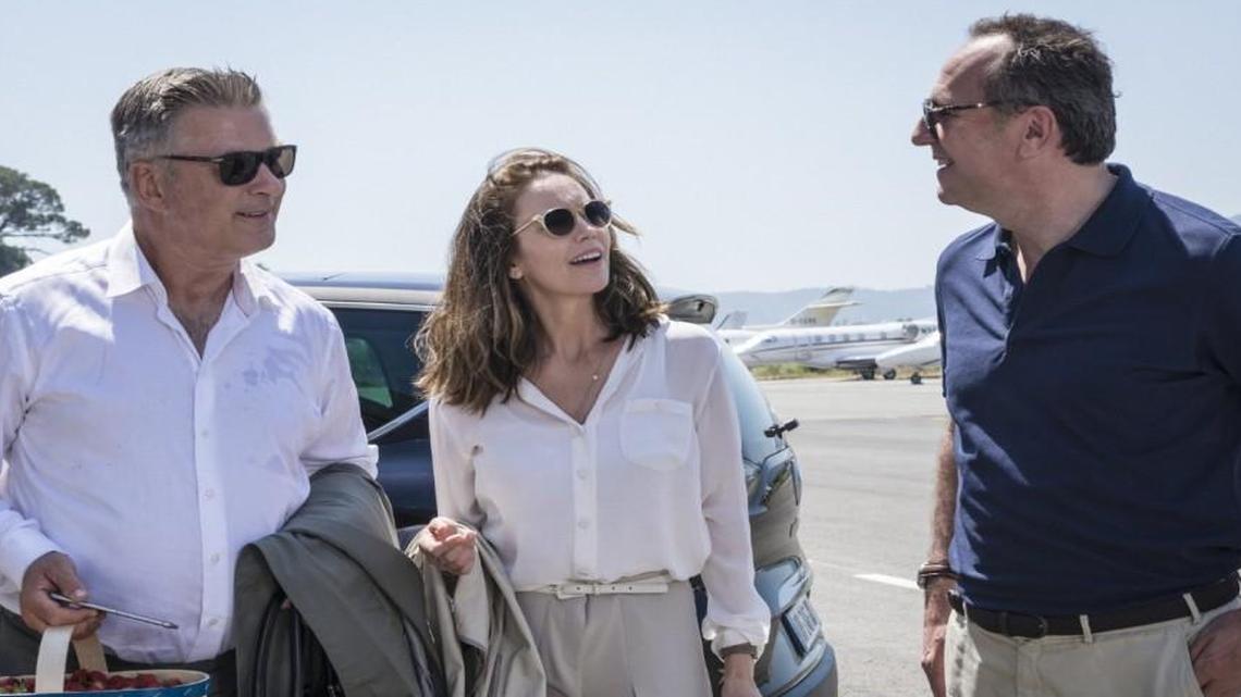 Anne (Diane Lane) feels neglected by her big-shot producer husband (Alec Baldwin, left), so she ends up on a road trip with one of his colleagues, a flirtatious Frenchman (Arnaud Viard).