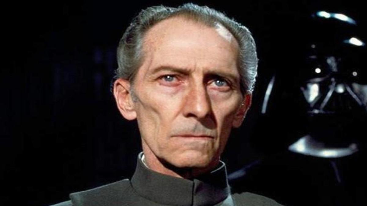 Peter Cushing returns as Grand Moff Tarkin in “Rogue One: A Star Wars Story,” even though he’s been dead for 22 years.