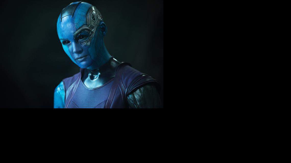 
Nebula is played by Karen Gillan
