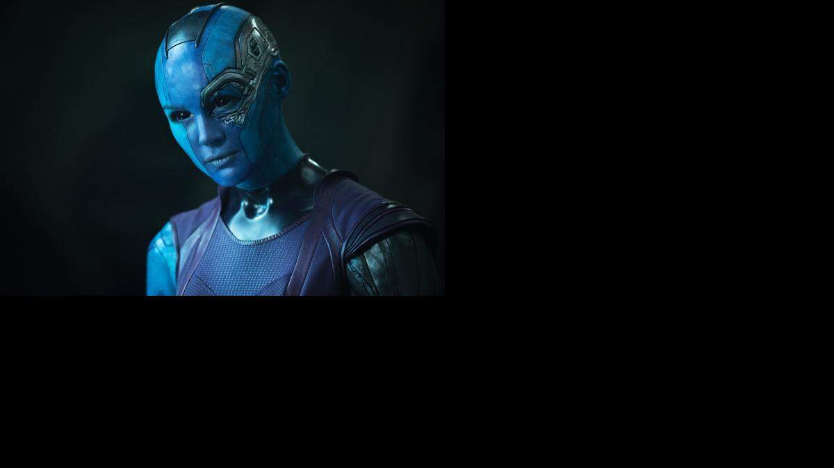 
Nebula is played by Karen Gillan
