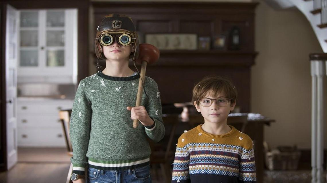 Brothers Henry (Jaeden Lieberher, left) and Peter (Jacob Tremblay) may be a bit odd, but they are on a mission.