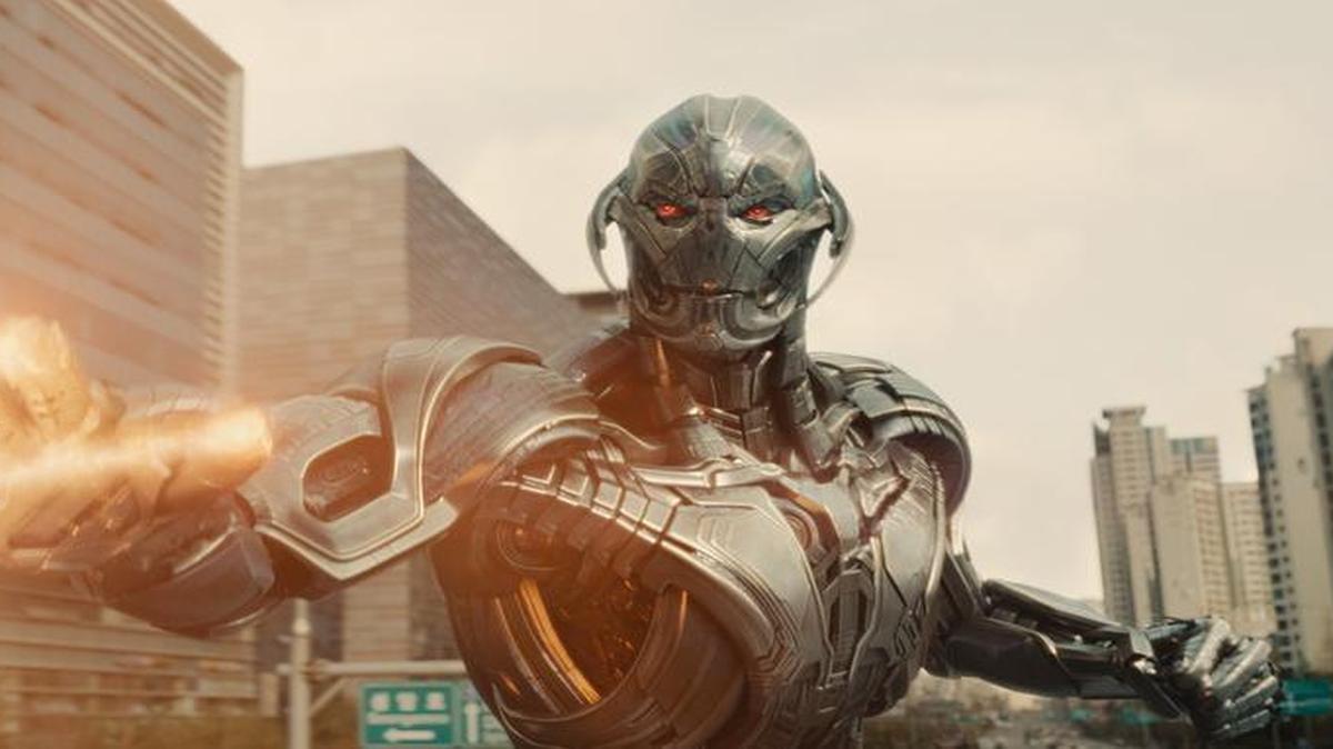 
Ultron (voiced by James Spader) was supposed to keep the peace, but he has other ideas.

