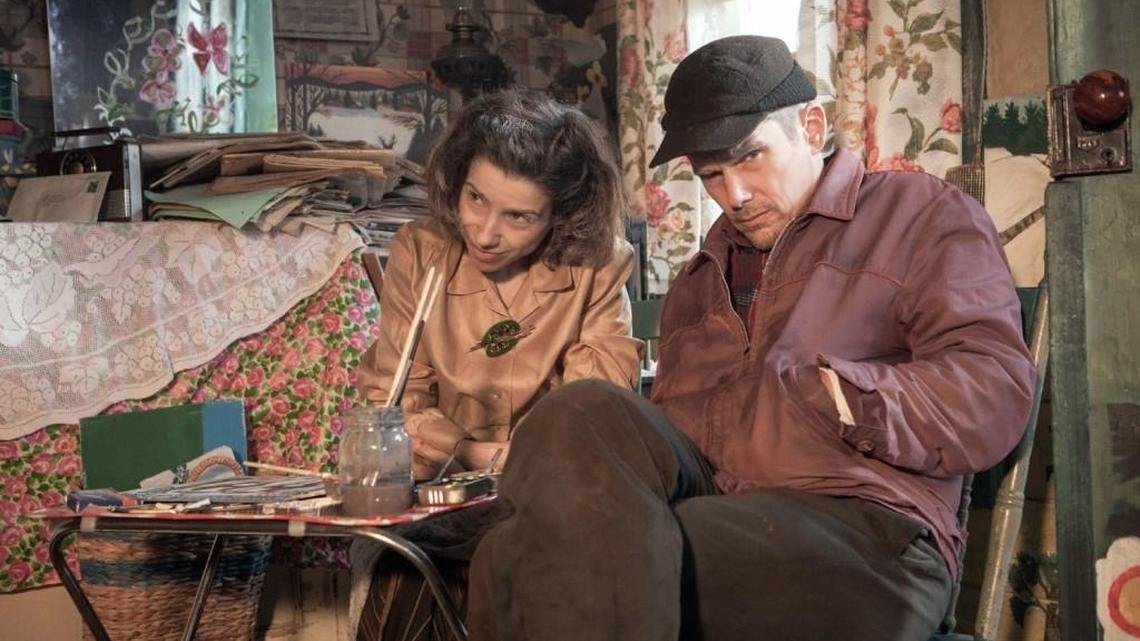 Maud (Sally Hawkins) makes a life for herself with her unlovable husband (Ethan Hawke).