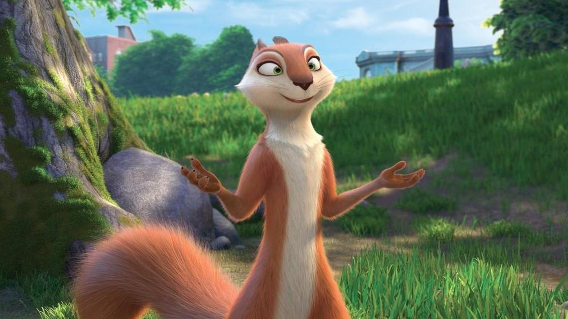 Katherine Heigl voices Andie in “Nut Job 2: Nutty By Nature.”