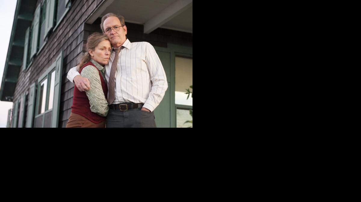 
Olive and Henry Kitteridge (Francis McDormand and Richard Jenkins) are constantly haunted by death.
