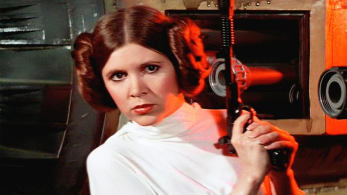 When “Star Wars,” starring Carrie Fisher as Princess Leia, was released in 1977, The Kansas City Star’s critic said the film offers “as much fun as it does good, old-fashioned corniness — and that’s plenty.”