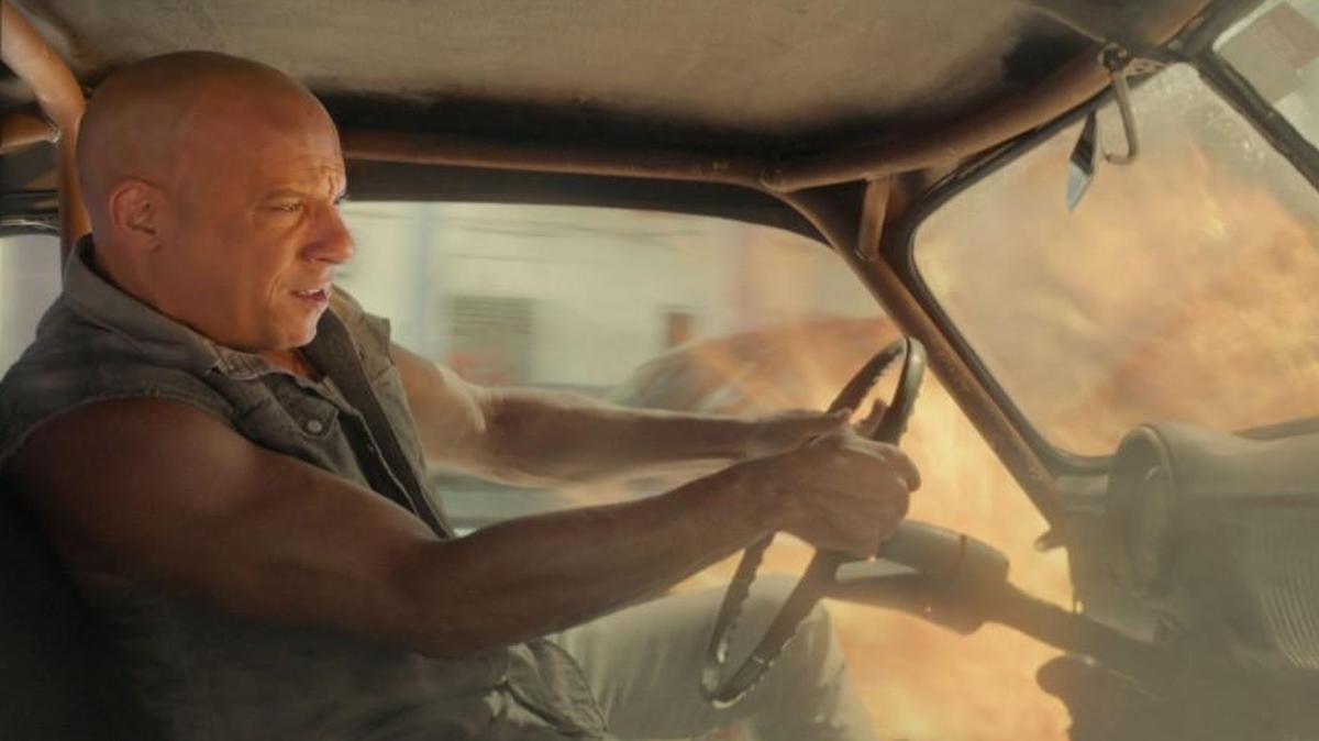 Dom (Vin Diesel) can steer his way through any crisis — so he thinks.