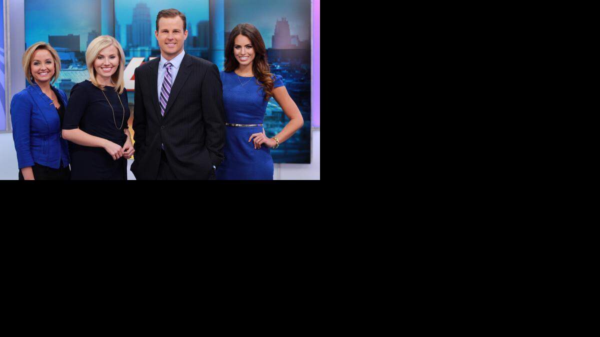 
“41 Action News Today” personalities Kalee Dionne (from left), Lindsay Shively, Patrick Fazio and Kacie McDonnell
