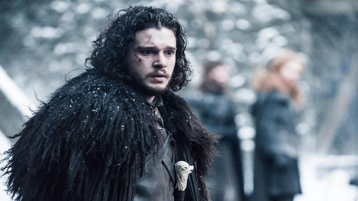
Jon Snow (Kit Harrington) is murdered by his brothers – each man declaring that the killing stroke they sunk into his body was “For the Watch.” 
