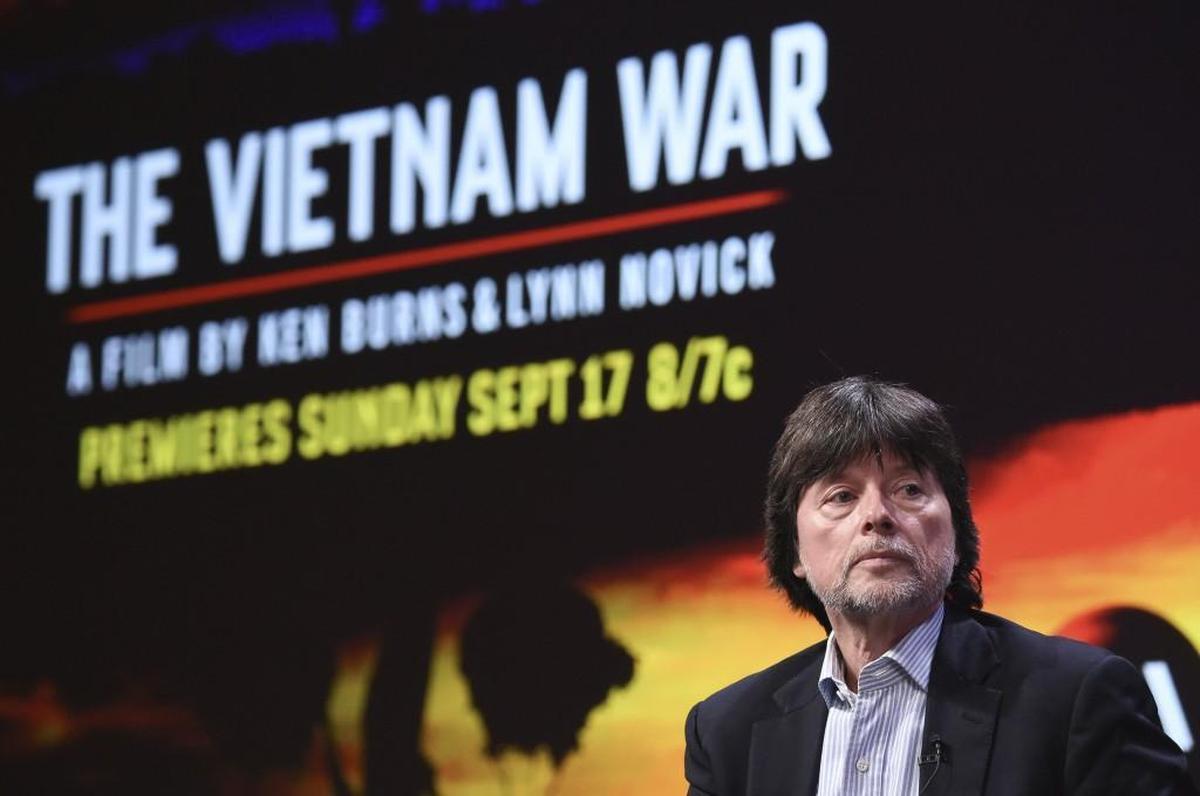 The 10-part, 18-hour “The Vietnam War,” from filmmakers Ken Burns (pictured) and Lynn Novick, includes Marine veteran John Musgrave of Baldwin City, who appears in episodes 2 through 10.