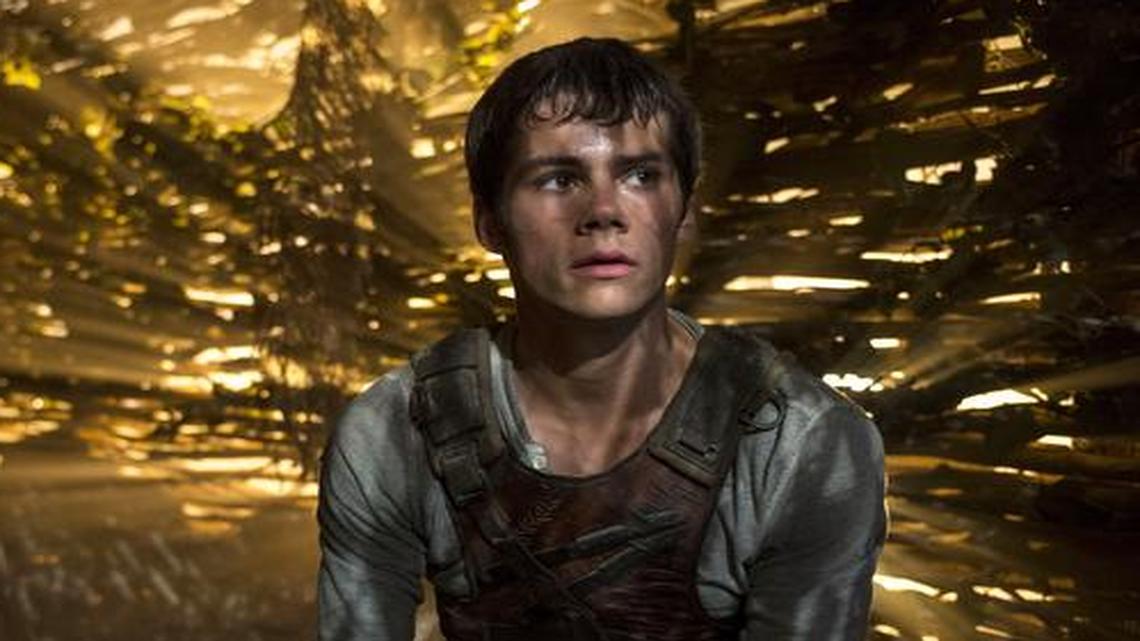 
Dylan O'Brien in ‘The Maze Runner’
