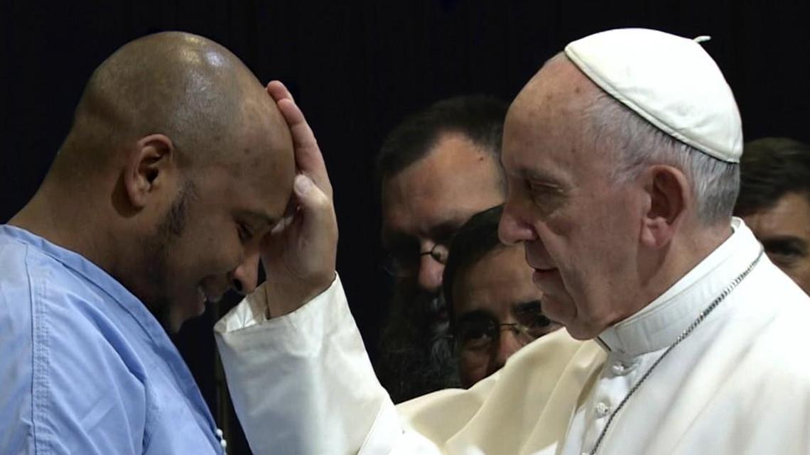 “Pope Francis: A Man of His Word” follows the pope as he visits a variety of sites, from the U.S. Congress to an African children’s hospital.