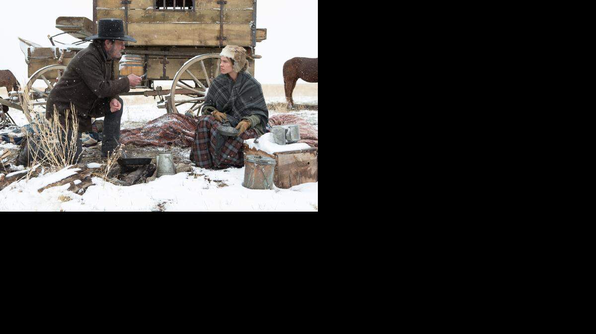 
A crusty rascal (Tommy Lee Jones) agrees to help a settler (Hilary Swank) transport three traumatized women across 1850s Nebraska Territory.
