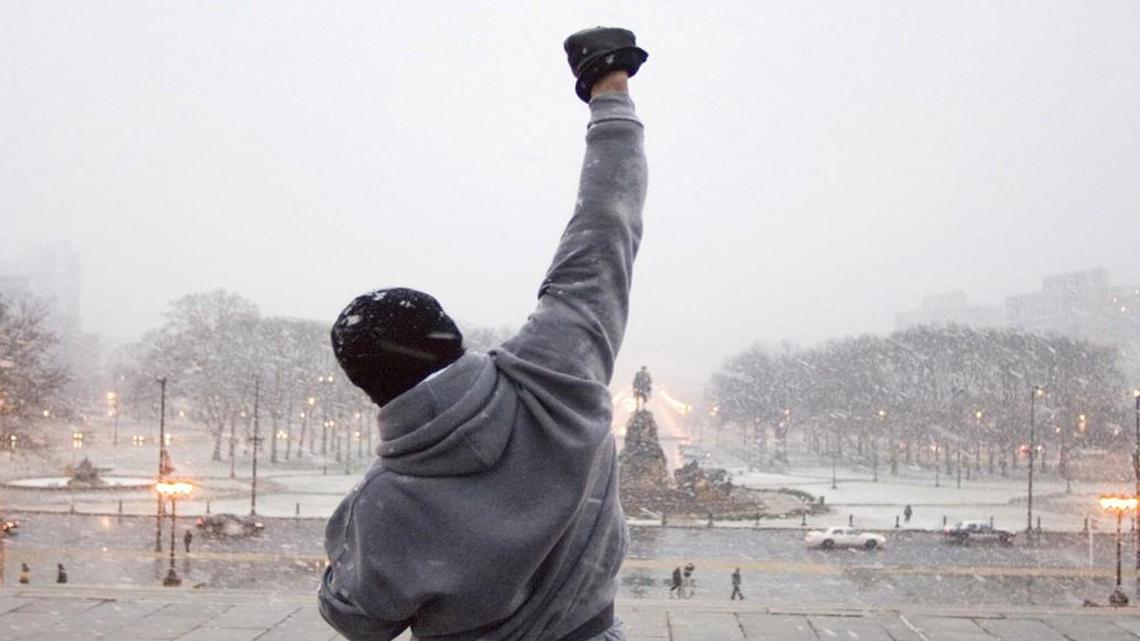 The theme from Sylvester Stallone’s “Rocky” movies is one of the iconic scores in the documentary “Score.”