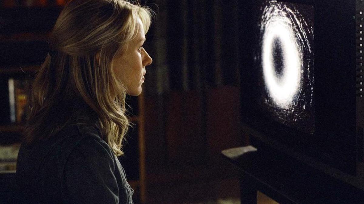 
Naomi Watts tracks down and watches a videotape that is rumored to doom anyone who sees in “The Ring.” 
